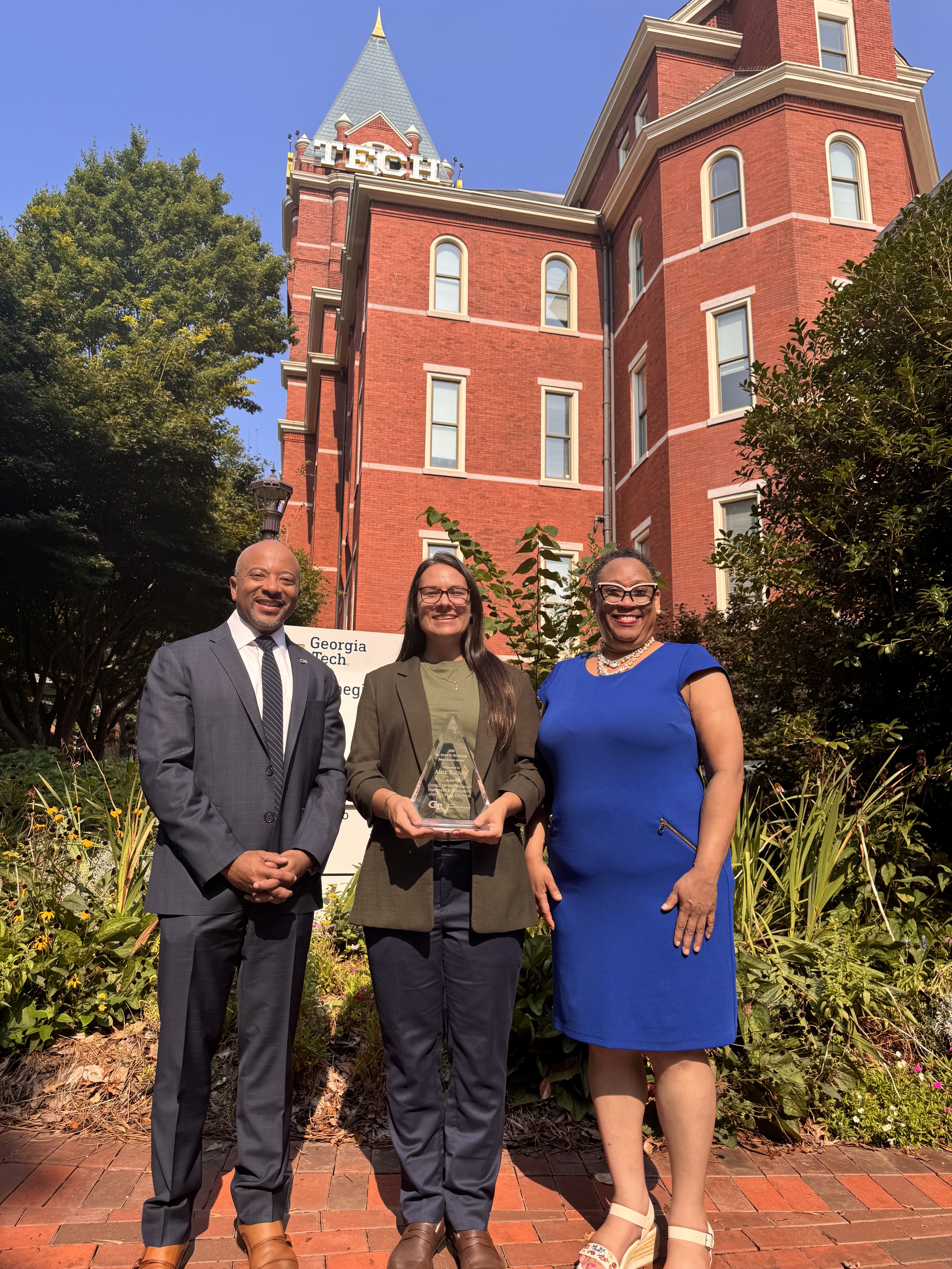 Photo of Amie Raines, inaugural Bridge Builder award winner
