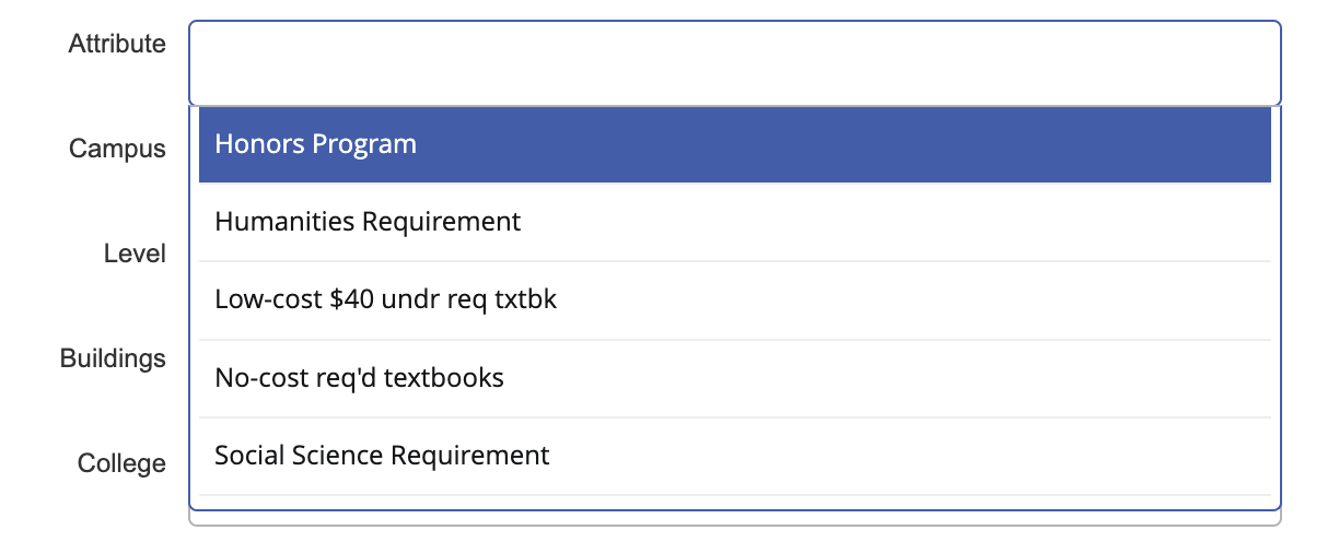 Screenshot of the OSCAR interface